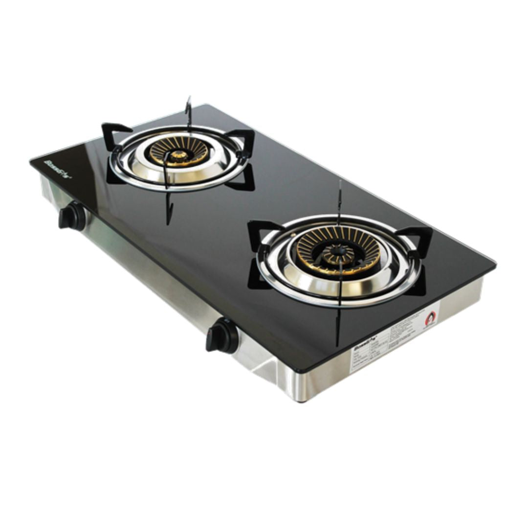 Glass Double Gas Stove