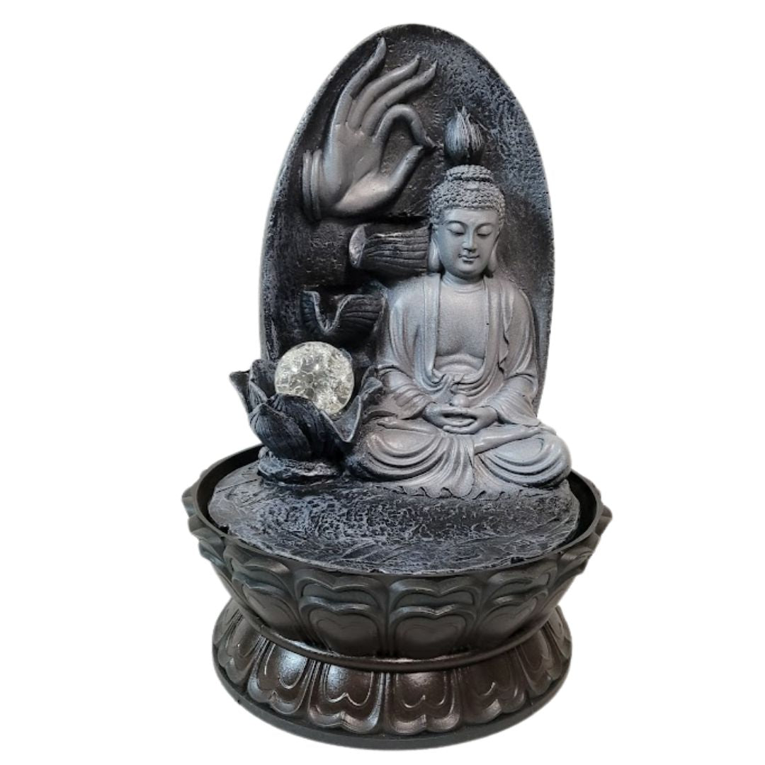 16inch  Water Fountain Budha  9110