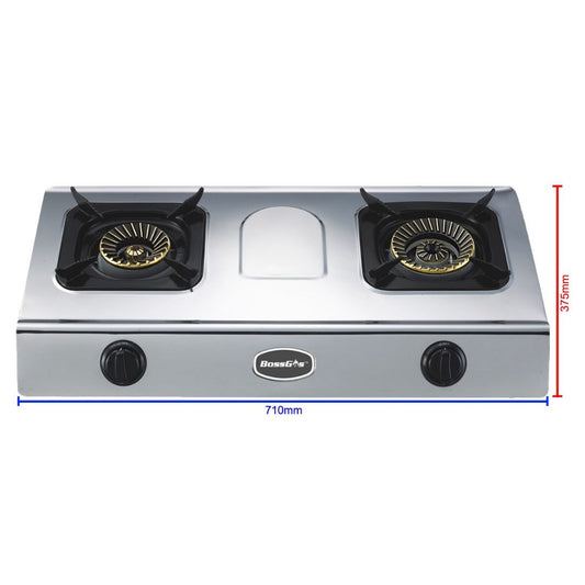 Double S/s Gas Stove