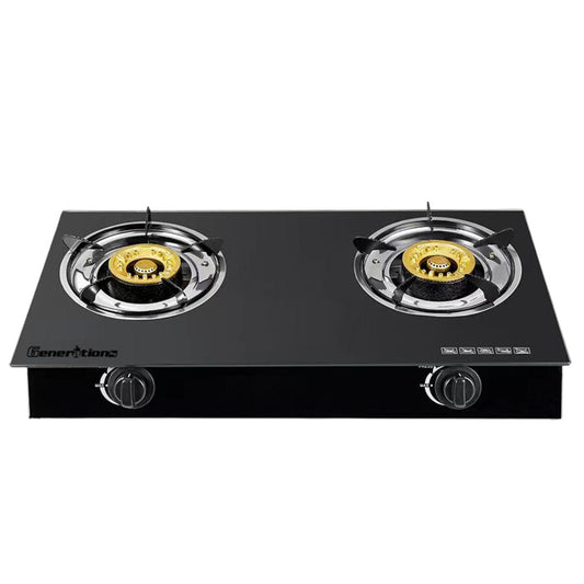 Double Burner Glass Top Stove