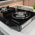 Sumani 2-Burner Glass Top Gas Stove