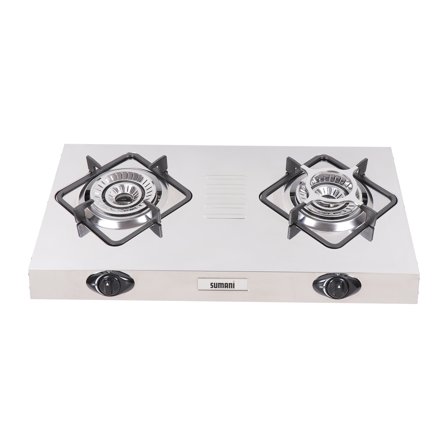 Sumani 2-Burner S/S Top Gas Stove