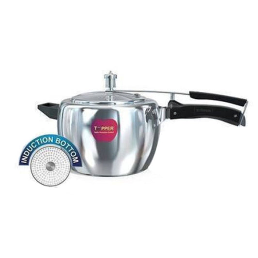 3L Aluminium Induction  Pressure Cooker Topper